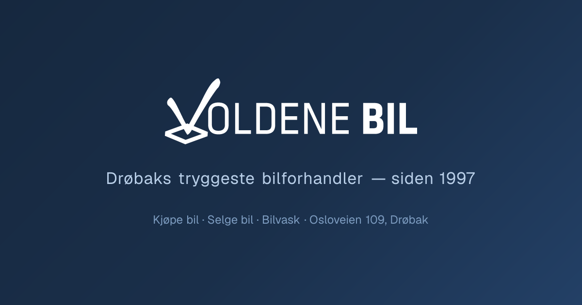 Forsiden på voldenebil.no